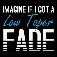 Imagine If I Got A Low Taper Fade Funny Hairstyle Meme Mesh Reversible Basketball Jersey Tank