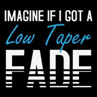 Imagine If I Got A Low Taper Fade Funny Hairstyle Meme Zip Tote Bag