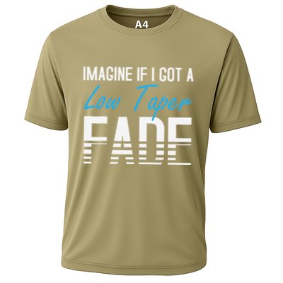 Imagine If I Got A Low Taper Fade Funny Hairstyle Meme Performance Shirt