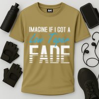 Imagine If I Got A Low Taper Fade Funny Hairstyle Meme Performance Shirt