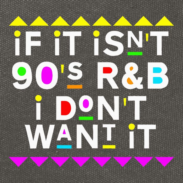 If It IsnT 90S R&B I DonT Want It Cotton Canvas Backpack