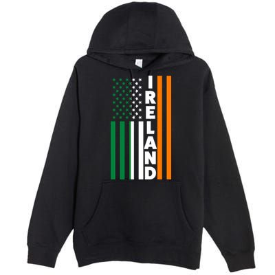 Ireland Irland Irish Flag Gift Premium Pullover Hoodie
