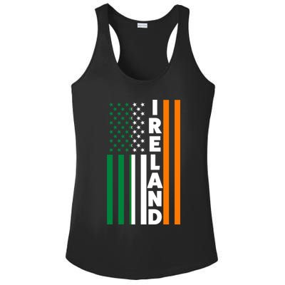 Ireland Irland Irish Flag Gift Ladies PosiCharge Competitor Racerback Tank