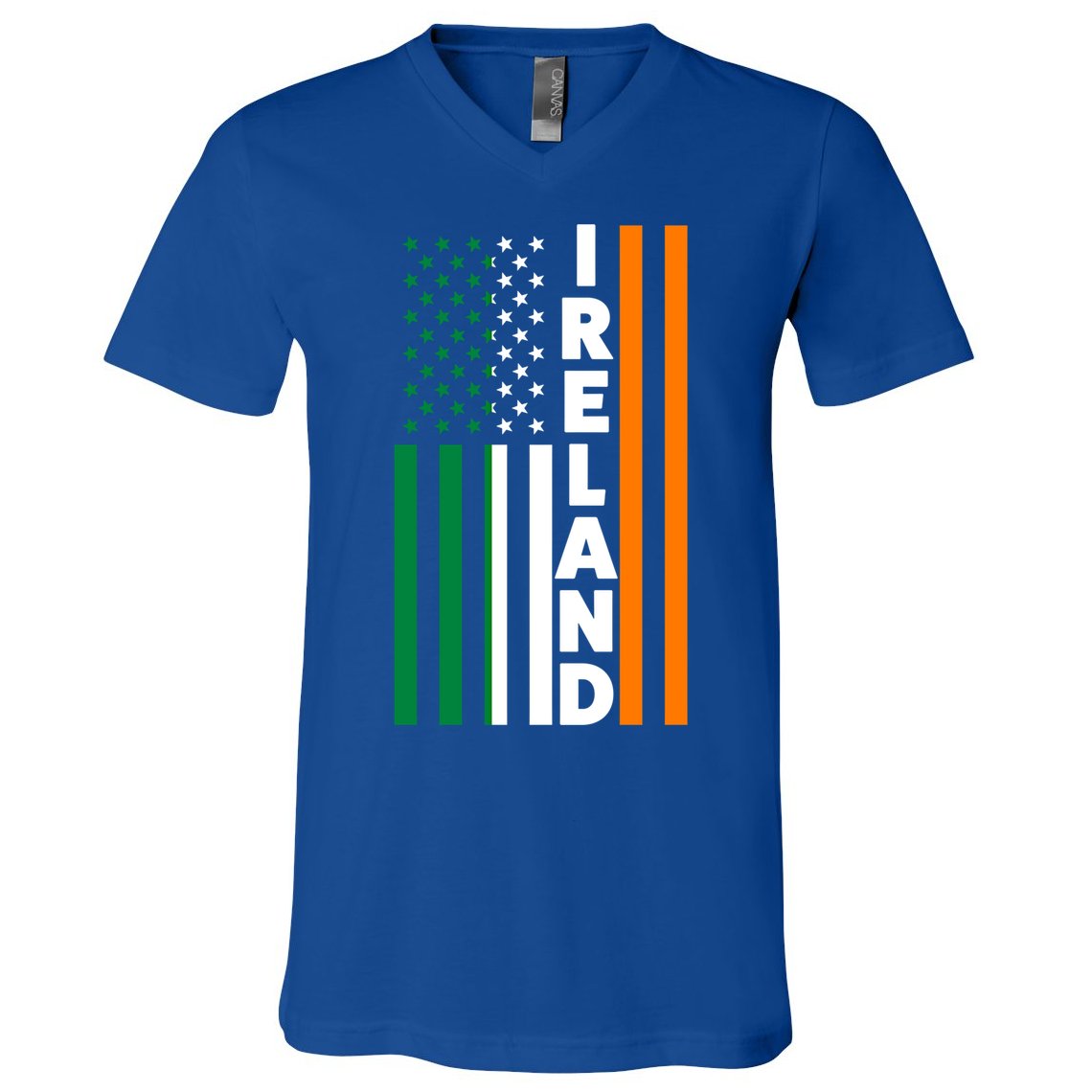 Ireland Irland Irish Flag Gift V-Neck T-Shirt