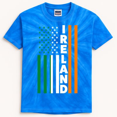 Ireland Irland Irish Flag Gift Kids Tie-Dye T-Shirt