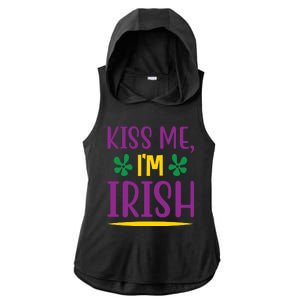 I'm Irish Ladies PosiCharge Tri-Blend Wicking Draft Hoodie Tank