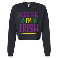 I'm Irish Cropped Pullover Crew