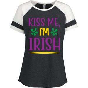 I'm Irish Enza Ladies Jersey Colorblock Tee