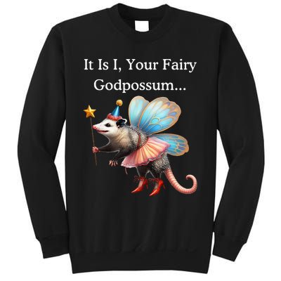 It Is I Your Fairy Godpossum Sweatshirt