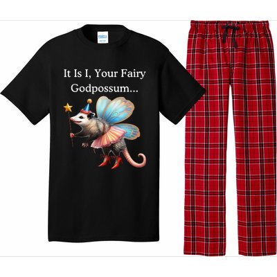 It Is I Your Fairy Godpossum Pajama Set