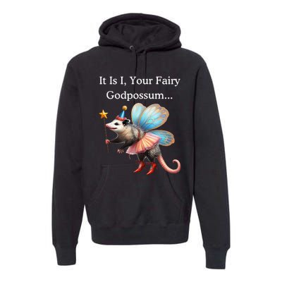 It Is I Your Fairy Godpossum Premium Hoodie