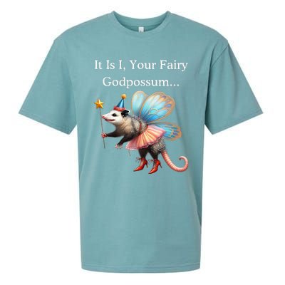 It Is I Your Fairy Godpossum Sueded Cloud Jersey T-Shirt