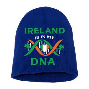 Ireland Is In My Dna Meaningful Gift Irish Roots Ireland St Patrick's Day Great Short Acrylic Beanie