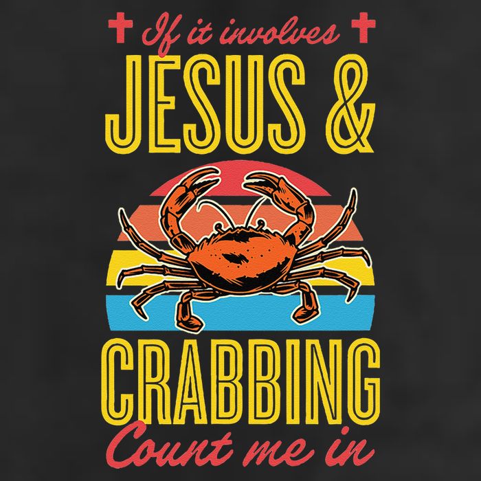 If It Involves Jesus And Crabbing Count Me In Knit Cap Winter Beanie