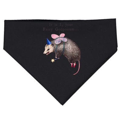 It Is I Your Fairy Godpossum USA-Made Doggie Bandana