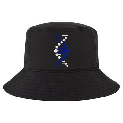 Israel, It's In My DNA Star of David Am Yisrael Chai Cool Comfort Performance Bucket Hat