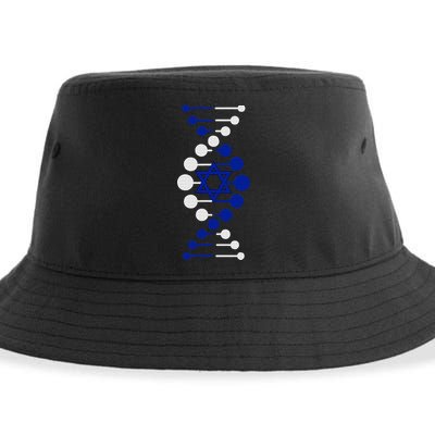Israel, It's In My DNA Star of David Am Yisrael Chai Sustainable Bucket Hat
