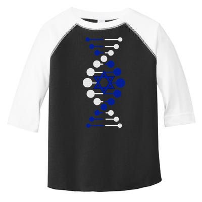 Israel, It's In My DNA Star of David Am Yisrael Chai Toddler Fine Jersey T-Shirt