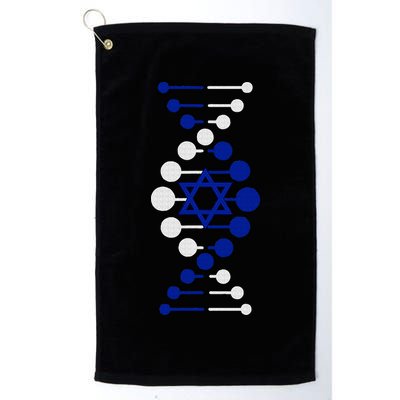 Israel, It's In My DNA Star of David Am Yisrael Chai Golf Towel