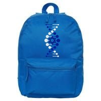 Israel, It's In My DNA Star of David Am Yisrael Chai 16 in Basic Backpack