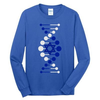 Israel, It's In My DNA Star of David Am Yisrael Chai Tall Long Sleeve T-Shirt
