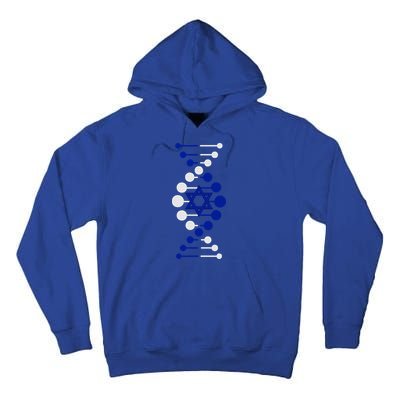 Israel, It's In My DNA Star of David Am Yisrael Chai Tall Hoodie
