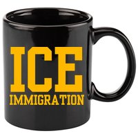 Ice Immigration 11oz C Handle Ceramic Mug