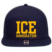 Ice Immigration 7 Panel Mesh Trucker Snapback Hat