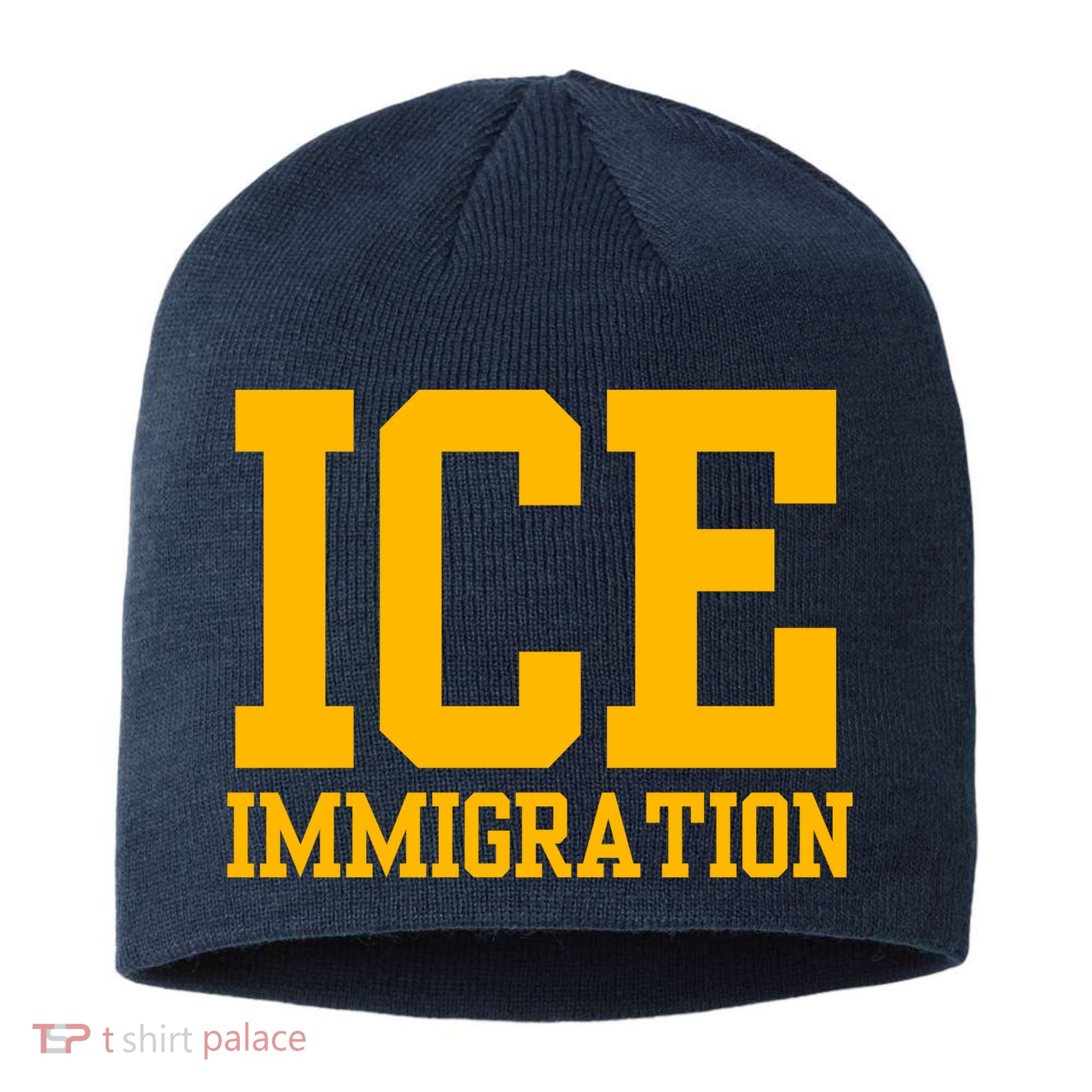 Ice Immigration Sustainable Beanie