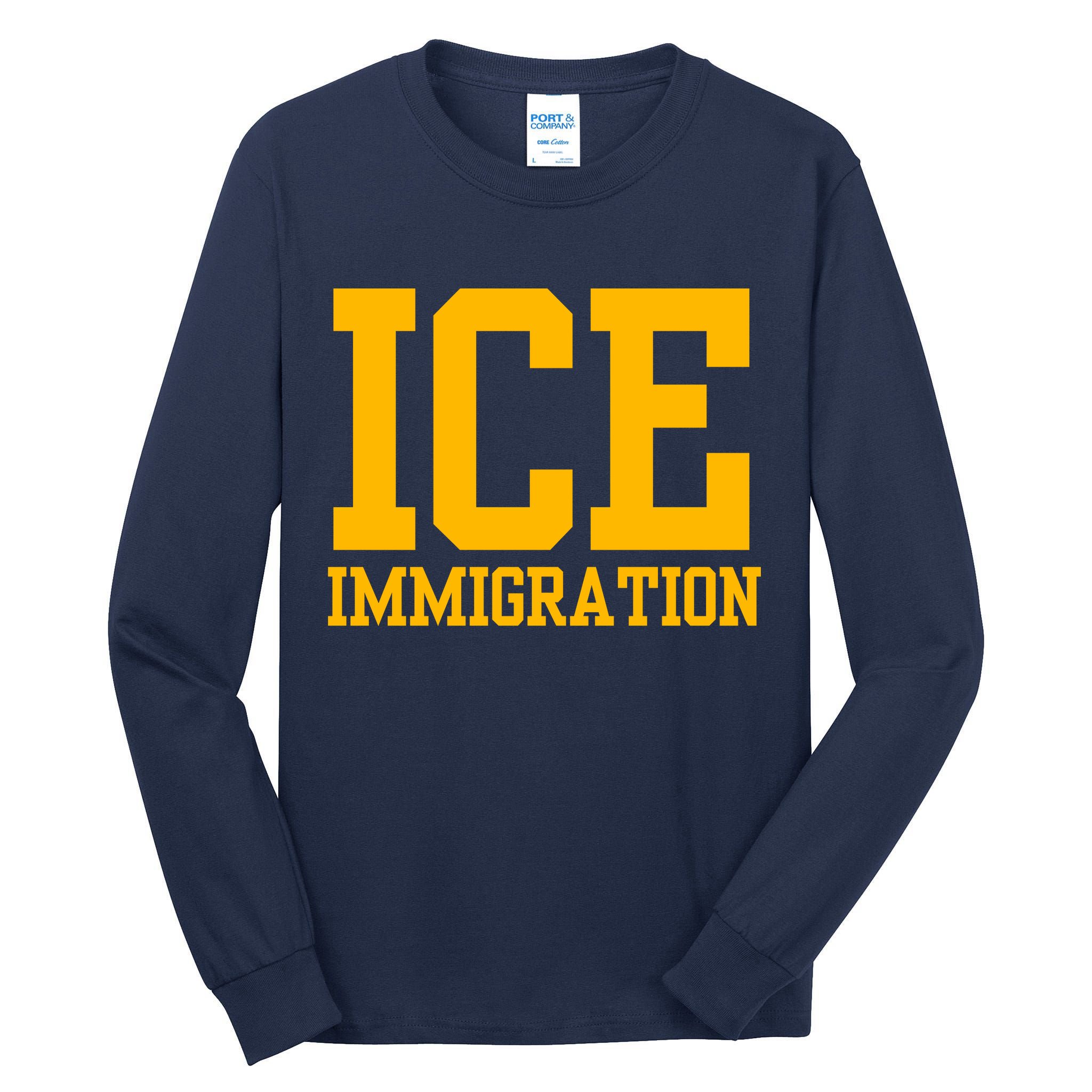 Ice Immigration Tall Long Sleeve T-Shirt