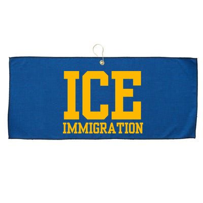 Ice Immigration Large Microfiber Waffle Golf Towel