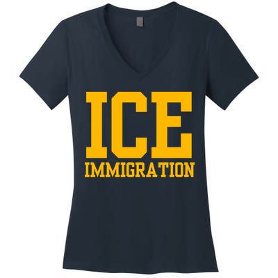 Ice Immigration Women's V-Neck T-Shirt
