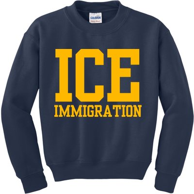 Ice Immigration Kids Sweatshirt