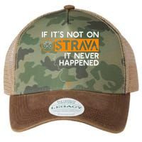 If It Is Not On Strava It Never Happened Cycling Dad Legacy Tie Dye Trucker Hat