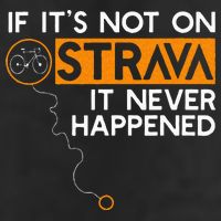 If It Is Not On Strava It Never Happened Cycling Dad Trucker Hat