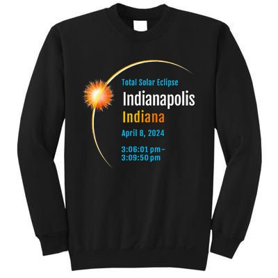 Indianapolis Indiana IN Total Solar Eclipse 2024 1 Sweatshirt