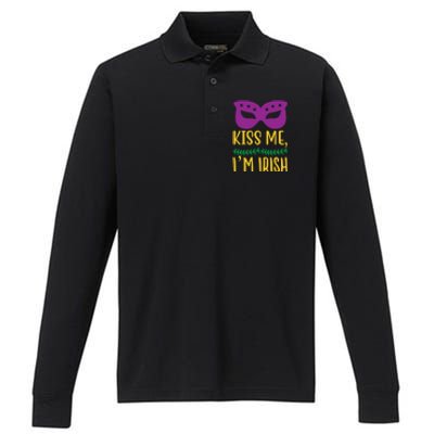 I'm Irish Performance Long Sleeve Polo