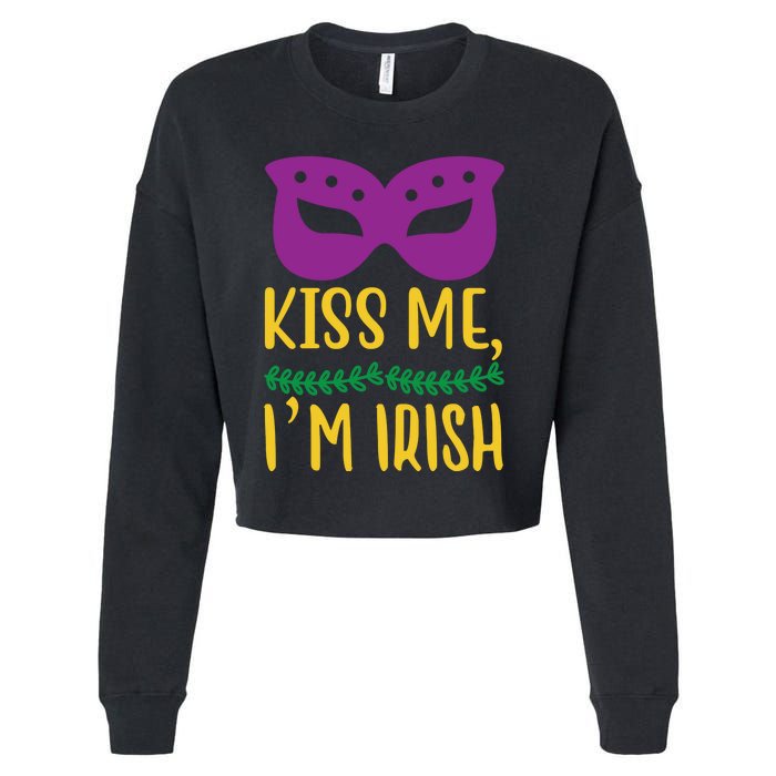 I'm Irish Cropped Pullover Crew