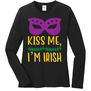 I'm Irish Ladies Long Sleeve Shirt