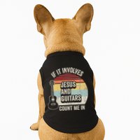 If It Involves Jesus And Guitars Count Me In Doggie Tank