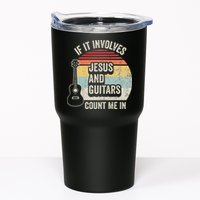 If It Involves Jesus And Guitars Count Me In Tumbler