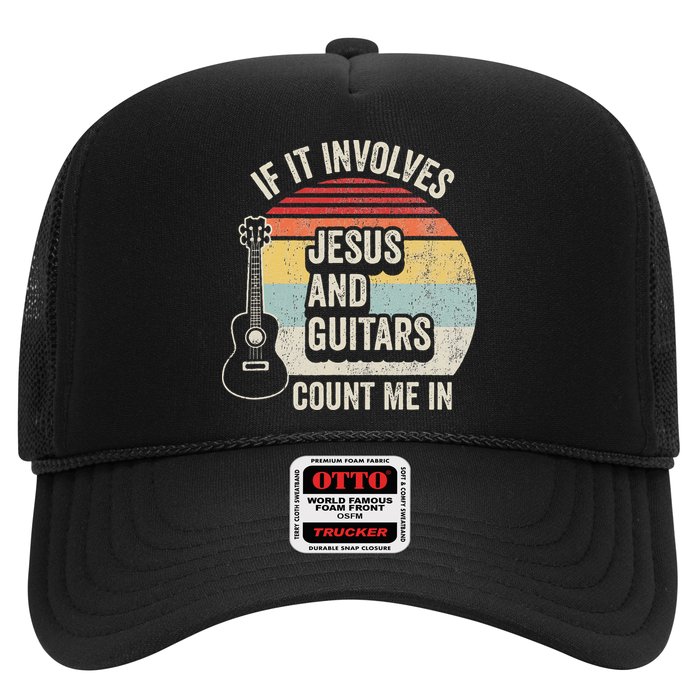 If It Involves Jesus And Guitars Count Me In Hat