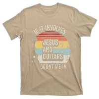 If It Involves Jesus And Guitars Count Me In T-Shirt