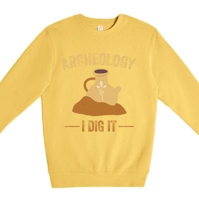 I Idg It Archeology Premium Crewneck Sweatshirt