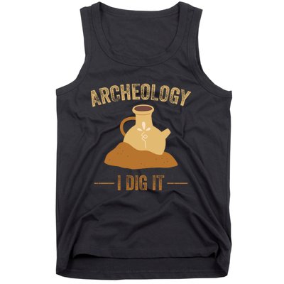 I Idg It Archeology Tank Top