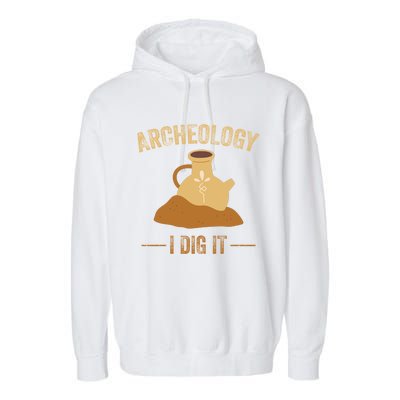 I Idg It Archeology Garment-Dyed Fleece Hoodie