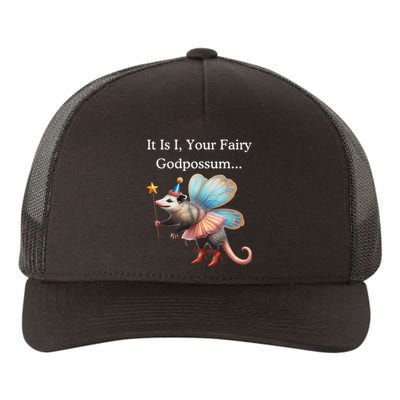 It Is I Your Fairy Godpossum Yupoong Adult 5-Panel Trucker Hat