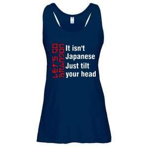 Its Isnt Japanese Just Tilt Your Head Ladies Essential Flowy Tank