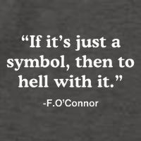 If It’S Just A Symbol Then To Hell With It Vector Backpack