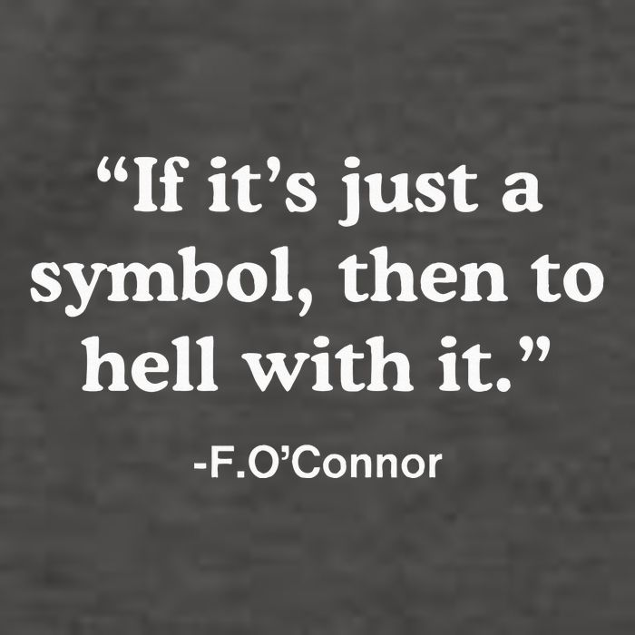 If It’S Just A Symbol Then To Hell With It Vector Backpack
